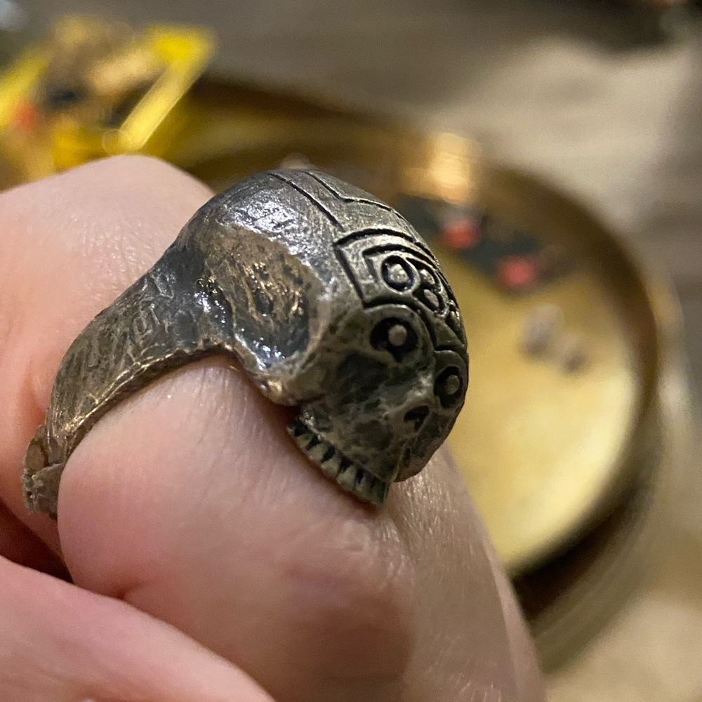 Skull Ring by OBEY Brand